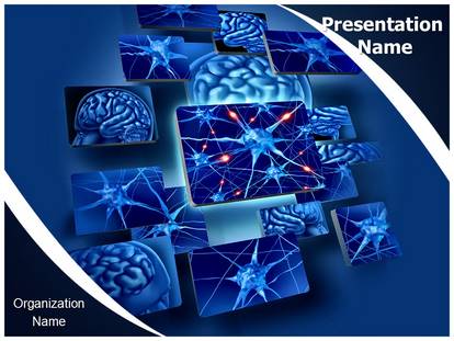 Free Neuron Function Medical PowerPoint Template For Medical PowerPoint ...