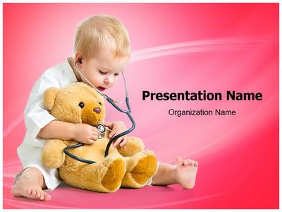 background powerpoint teddy bear pink