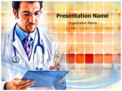 Free Doctor Writing Medical PowerPoint Template for Medical PowerPoint ...