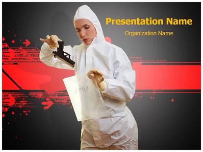 Free Forensic Scientist Medical PowerPoint Template For Medical ...