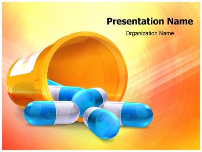 Free 3D pills Medical PowerPoint Template for Medical PowerPoint  Presentations