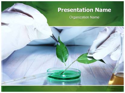 Free Plant study Medical Medical PowerPoint Template for Medical ...