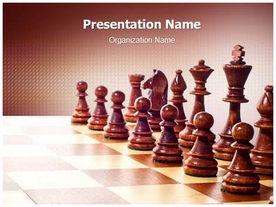 Free Playing Chess PowerPoint Template - Free PowerPoint Templates