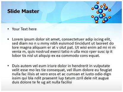 Free Molecule Structure Medical PowerPoint Template for Medical ...