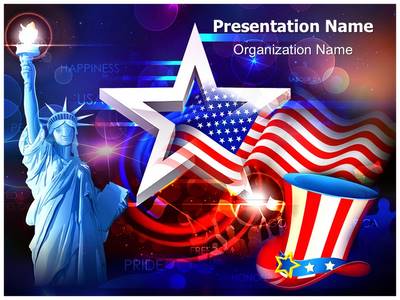 American Independence Day Editable PowerPoint Templates,American Independence  Day Word Document Templates 