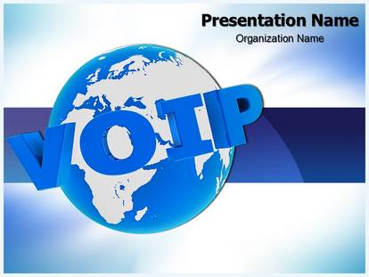 Voip Free Ppt Template Slide1