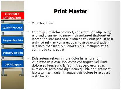 Download Customer Satisfaction PowerPoint Template And Design After ...