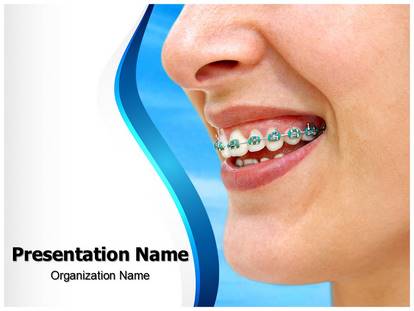 Free Braces Medical PowerPoint Template For Medical PowerPoint ...