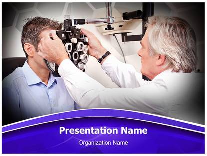 Free Ophthalmic Exam Medical PowerPoint Template For Medical PowerPoint ...