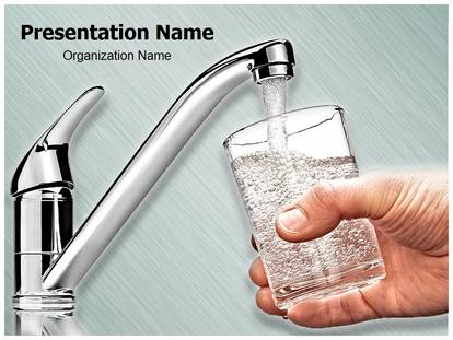 Free Drinking Water Medical Medical PowerPoint Template for Medical  PowerPoint Presentations