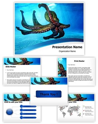 Octopus Editable PowerPoint Template