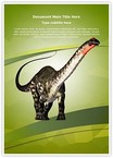 Herbivore Dinosaur Editable Template
