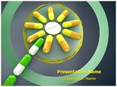 Homeopathic Pills Concept PowerPoint Templates