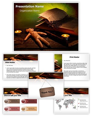 Voodoo PowerPoint Presentation Template With Editable Charts