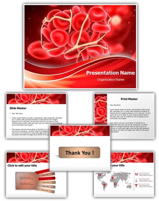 Blood Clotting Editable PowerPoint Template